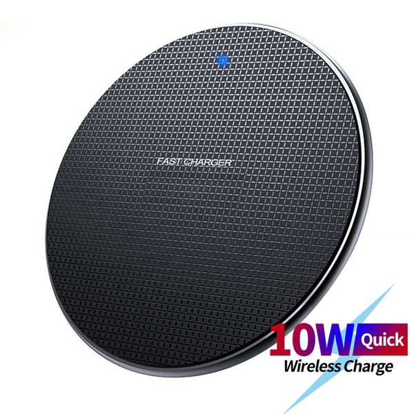 

10w fast wireless charger for iphone x 11 xs max xr 8 plus charging samsung s8 s9 s10 plus note 9 usb phone qi pad
