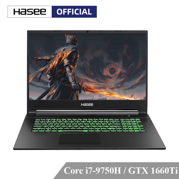 

hasee g7-ct7na lapfor gaming(intel 9gen -9750h+gtx1660ti 6g/8g ram/512g ssd/17.3'' 144hz 72%ntsc ips) notebook computer