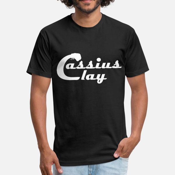 

cassius clay t shirt men loose tee shirt size s-3xl basic solid loose authentic spring autumn trend