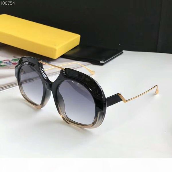 

0316 s crystal black sunglasses grey shades sonnenbrille luxury designer sunglasses for women gafas de sol new with box, White;black