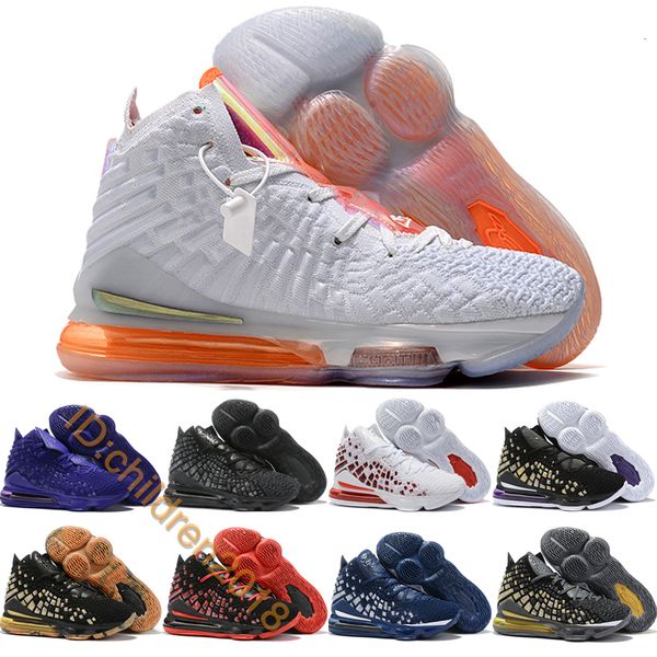 

james 17 17s basketball shoes for men 2020 designers future air bhm infrared lakers harlem fashion row mens sports shoes size 40-46, Black