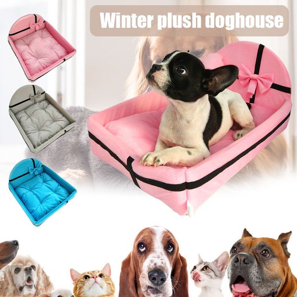 

pet sofa bed dog cat nesting mattress puppy warm kennel sleeping cushion