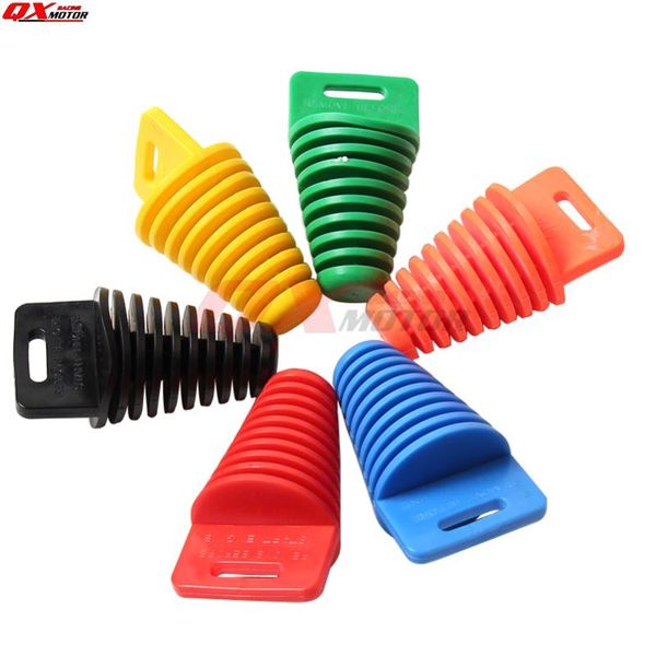 

big exhaust tube plug muffler washing waterproof plug for dirt pit bike motortcycle supermoto street bikes atv ing