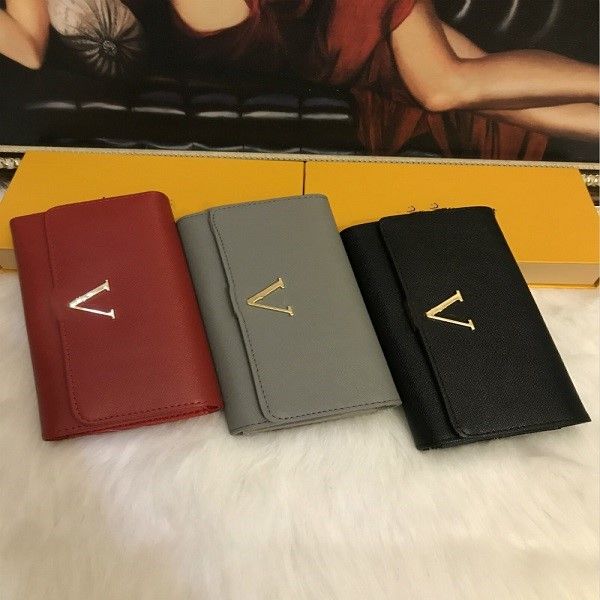 

designer wallet women long wallets multicolor coin purse card holder female classic zipper bag women handbags, Silver