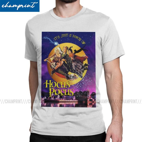 

funny the sanderson sisters hocus pocus t-shirts men t shirts halloween witch short sleeve tee shirt printing