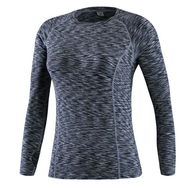 

super elastic long sleeves qucik dry tech women yoga shirt slim body built shapewear lady girl sport fitness workout tees, White;red