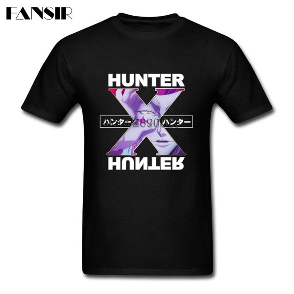 

summer tees shirt men male hunter x hunter hisoka men t-shirts custom cotton short sleeve family tee