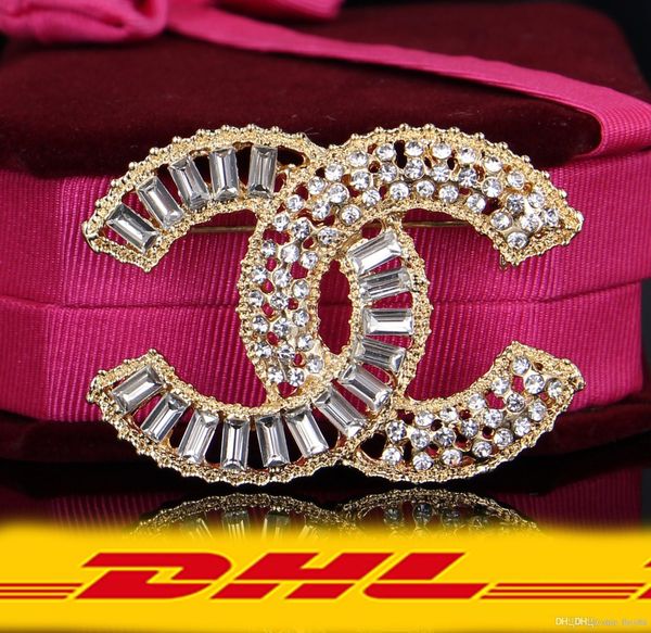 

dhl brooch gold pearl brooch metal rhinestone brooches zinc alloy pin for women jewelry new arrival, Gray