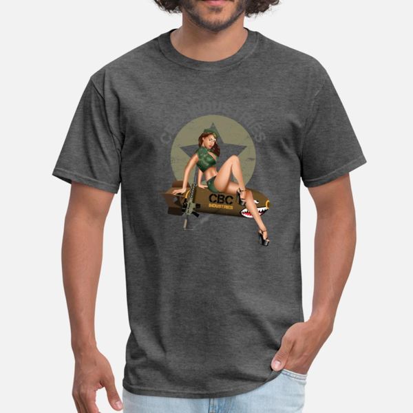 

pin up girl t shirt men fitness short sleeve o-neck cool fitness casual spring formal