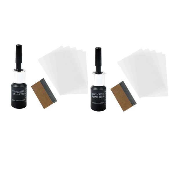 

лобового стекла 2x автомобиля nano ремкомплект widow ремонт fluid scratches tool