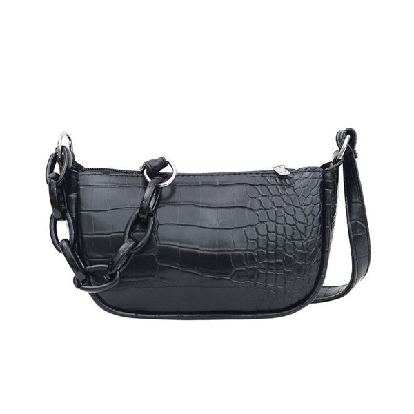 

2020 новых женщин сумки европейских и американских летних сумок моды крокодил шаблон сплошной цвет женщины сумки