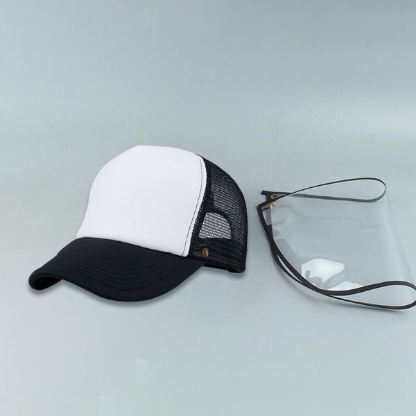 

peaked hat dustproof cover baseball cap adjustable, Blue;gray