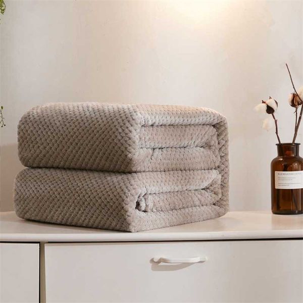 

blankets solid color blanket mesh bedspread for bed children thin quilt cover home el travel coral fleece dog nap warm