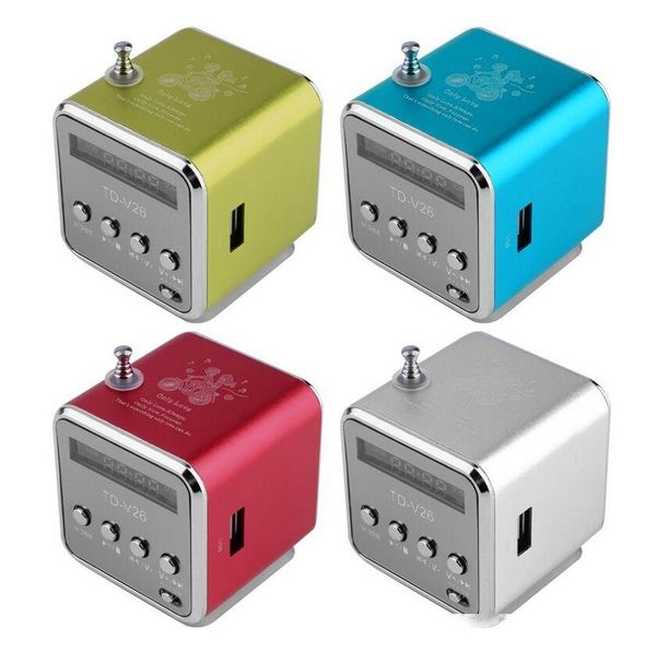 

new portable micro tf usb mini speaker music player portable fm radio stereo mp3 phone lapmp3 mp4 player mini speaker