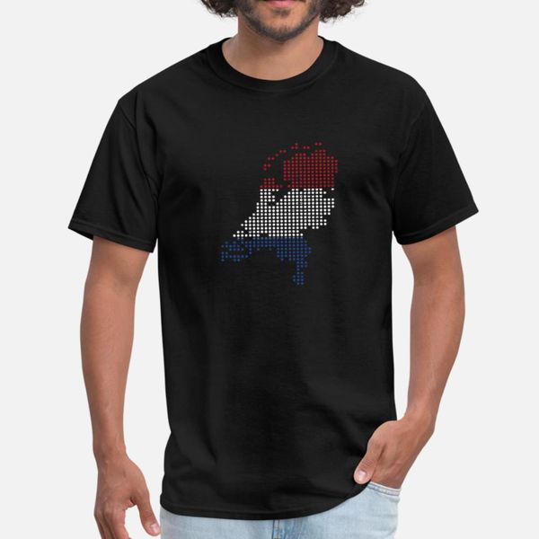 

netherlands gift holland map cheese t shirt men print 100% cotton plus size 3xl pattern sunlight comfortable summer letter shirt