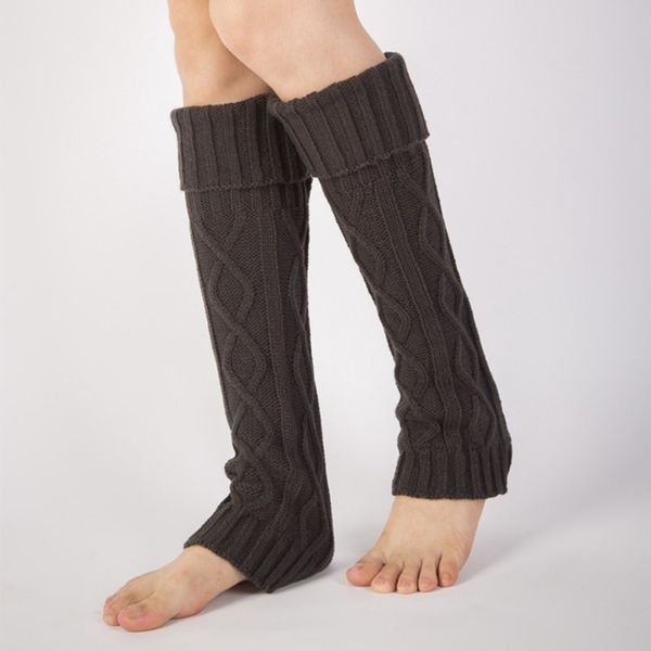 

arm & leg warmers egwarmers winter warm crochet knit fur trim women eg cuffs ers boot socks df, Black