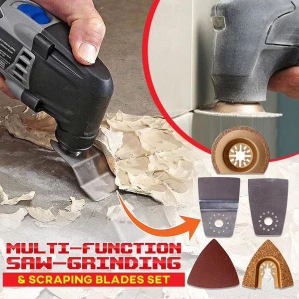 

multi-function saw-grinding & scraping blades set cutting blade metal cutter power tool for dremel drill