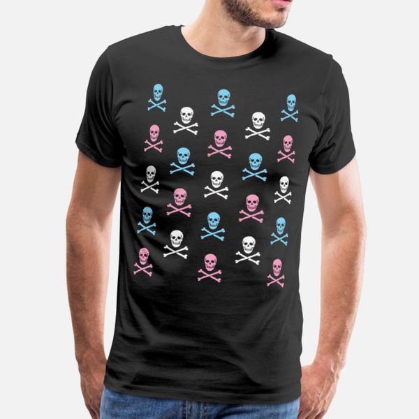 

skull pattern white pink cyan png t shirt men printing tee shirt plus size 3xl solid color anti-wrinkle humor summer style novelty shirt