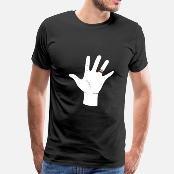 

lgbt gay lesbian gift funny qeual rainbow pride t shirt men design short sleeve round collar standard fitness funny summer slim shirt
