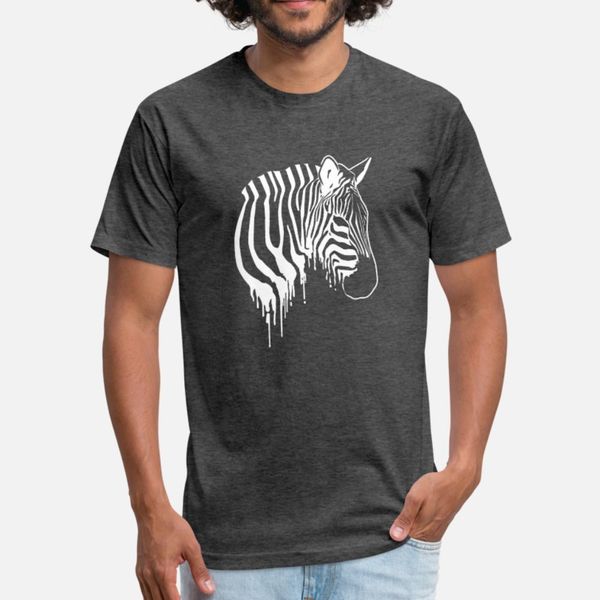 

zebra t shirt men customized short sleeve round neck costume cute humor summer normal shirt