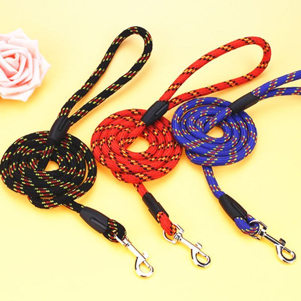 

0.8cm new small dogs cat pets leashes nylon lead rope long leashes outdoor walking training