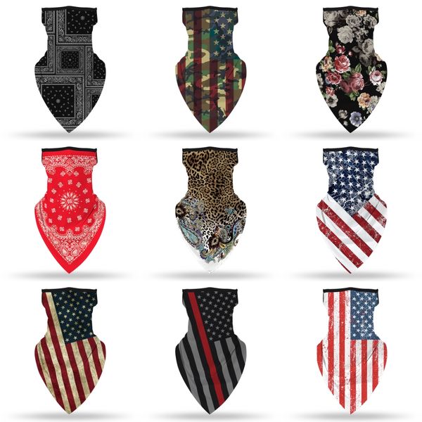 

windproof masks magic scarf printing domineering outdoor neck face mask sport fishing cycling hunting hiking band#929, Black