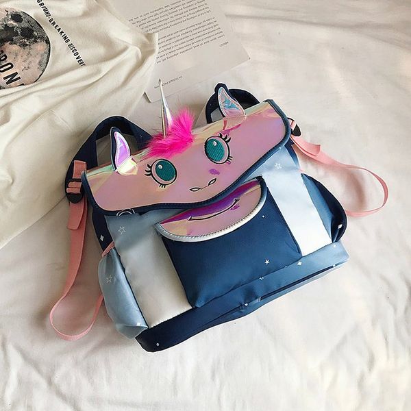 

new-2020 latest unicorn style student backpack8015#
