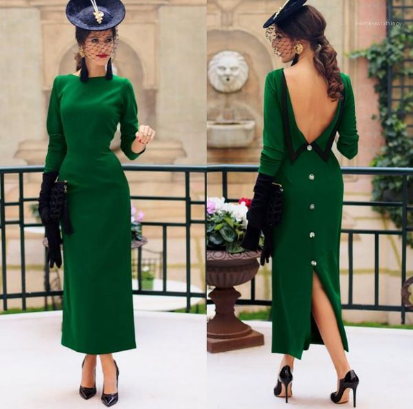 

party women clothing temperament women dresses fashion vintage slim backeless button long sleeve dress spring autumn fashion club, Black;gray