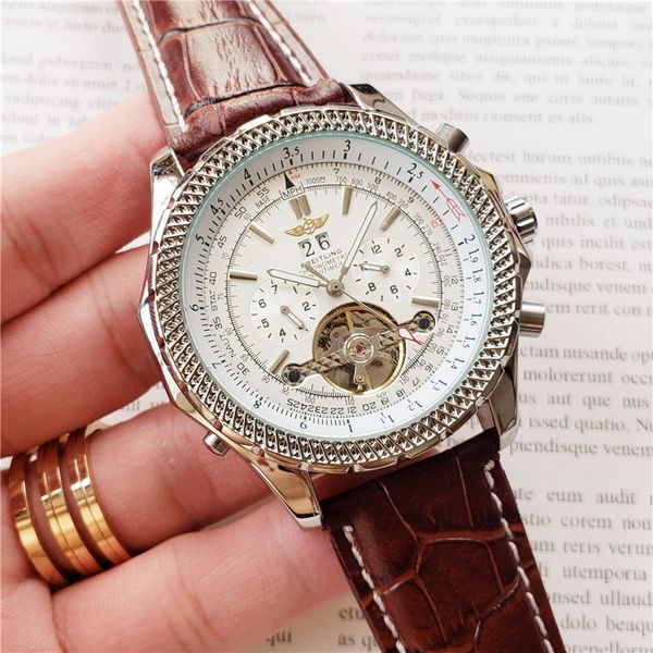 

2020 Mens bell Watch Automatic machinery ross Moveme nt Chronograph Male Men boat bentley Watches bbr4