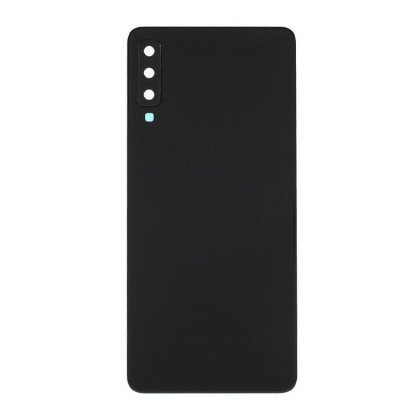 

cgjxs10pcs back glass replacement for samsung galaxy a7 2018 a750 battery cover case rear door housing with camera lens