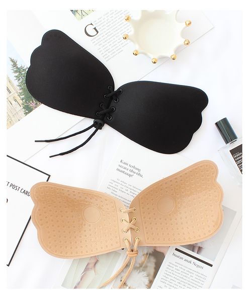 

dhl shipping butterfly wing invisible bra self adhesive silicone invisible push up bras sport bra se for women abcd 2020