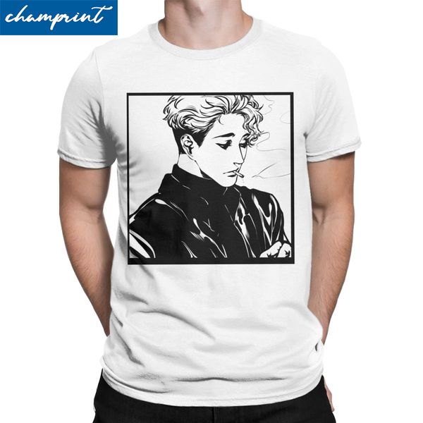 

men's t-shirts killing stalking vintage tee shirt short sleeve sangwoo yoonbum bum korean yaoi manga t shirt o neck gift