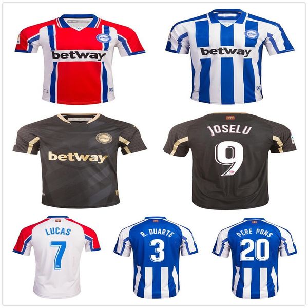 

men + kids 20 21 deportivo alavés soccer jerseys 2020 2021 alaves 100th centenary camiseta de fútbol pere pons lucas joselu football shirt, Black;yellow