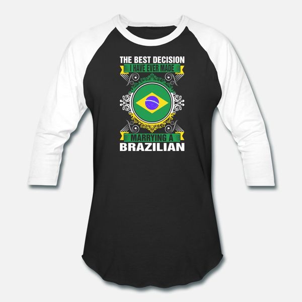 

marrying a brazilian t shirt men design 100% cotton s-xxxl vintage graphic comfortable summer letters shirt