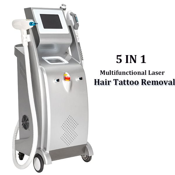 Q Switch Nd Yag Laser Tattoo Remoção Máquinas Eleight Spa Use 2000MJ removedor de pigmento preto boneca de pele rejunvenation máquina de tratamento