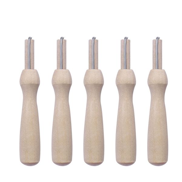 

crafts weaving tool smooth wood handle punch needle sewing embroidery stitching