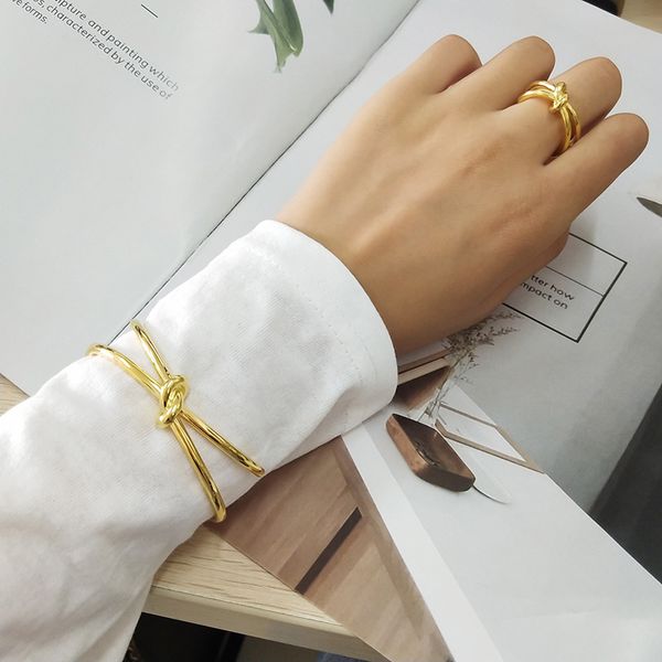 

simple cross rope knot women wedding party jewelry brand design, Black