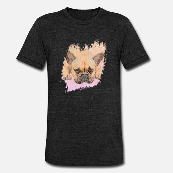 

french bulldog frenchie t shirt men printed cotton o-neck family graphic comfortable spring autumn vintage shirt