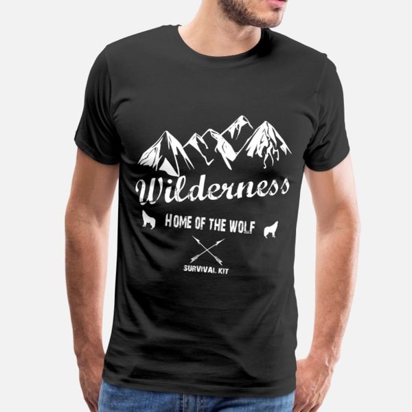 

great bushcraft logo for anyone who love adventure t shirt men printing cotton round neck letters interesting humor spring vintage shirt