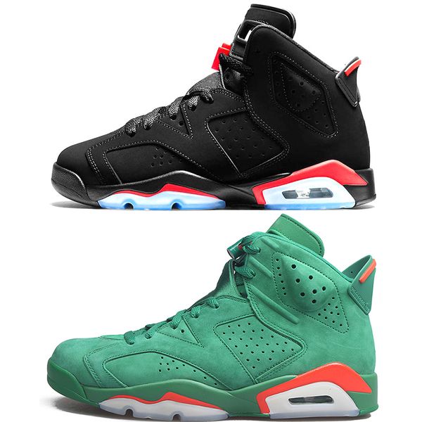 

with box 2020 new 6 black infrared 3m basketball shoes reflection new arrival 2020 version high men trainer shoes ing