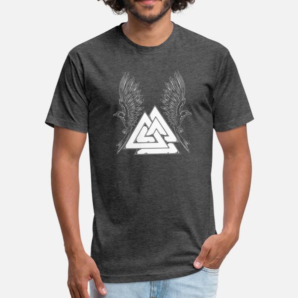 

9 worlds of norse t shirt men character 100% cotton round neck family gift breathable summer style letters shirt