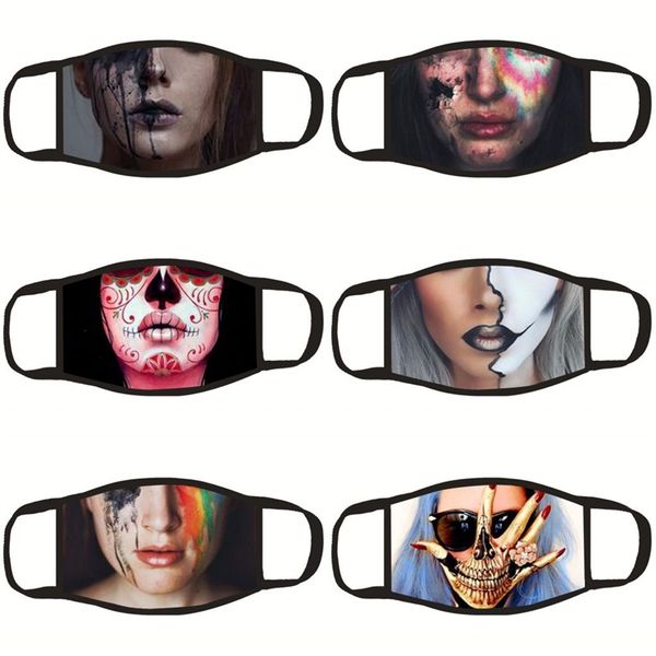 

artistic face masks cotton fashion respirator washable reusable breathable mascherine lady kid can put filter piece custom 4 1dgc c2