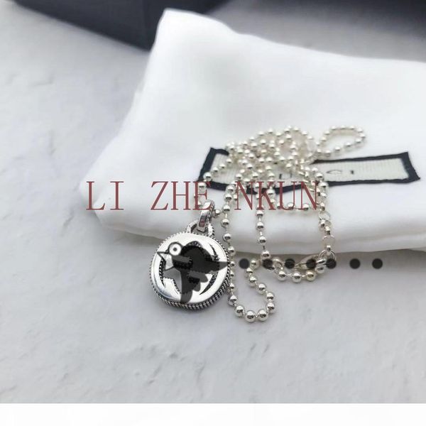 

new product necklace for couples jewelry 925 silver necklace personality necklace sweater chain supply