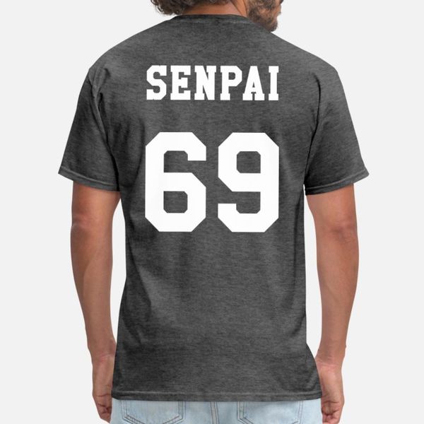 

senpai hentai anime t shirt men character cotton plus size 3xl original fit funny casual spring letter shirt