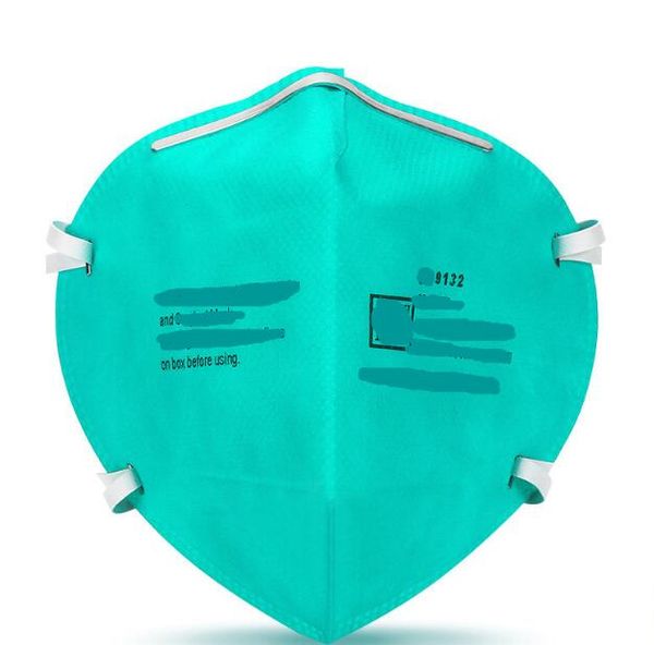 

9132 9501+/9502+ anti dust mask protective dustproof 9010cn pm2.5 protective mask 9541v/9542v reusable mask, Black