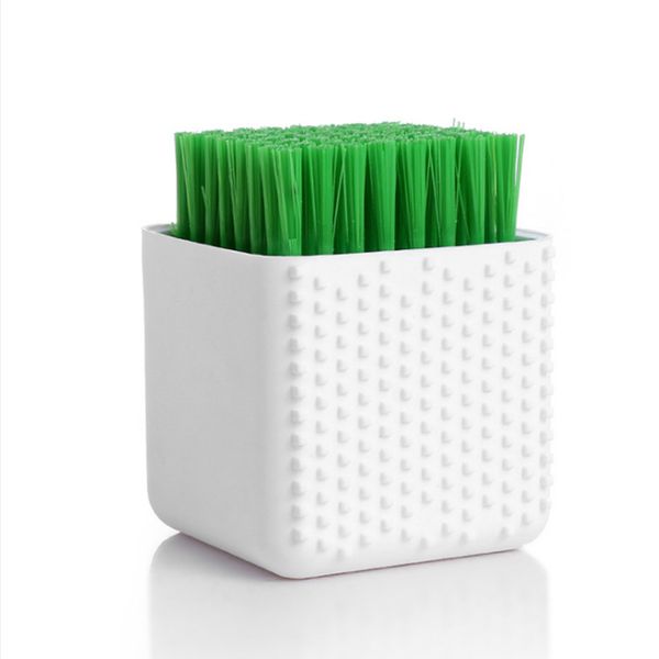 

laundry brush silicone potted shape scrub tool bathroom washing shoe soft hair
