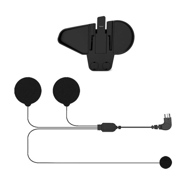 

maxto m2 m3 motorcycle helmet headset intercom bracket base mount holder + soft microphone earphone for maxto m2/m3