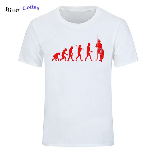 

новая мода evolution фридайвингу мужская футболка футболка для мужчин с коротким рукавом хлопок повседневный top tee free diving ружьё