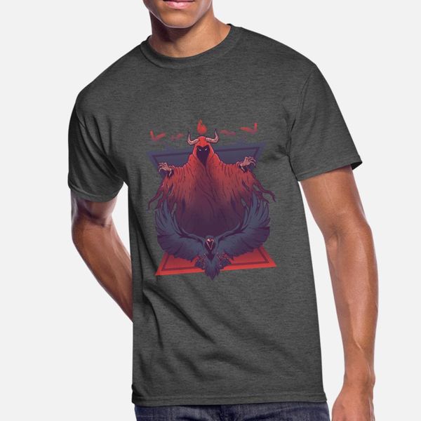 

demon raven t shirt men knitted tee shirt s-xxxl solid color crazy fashion summer style standard shirt