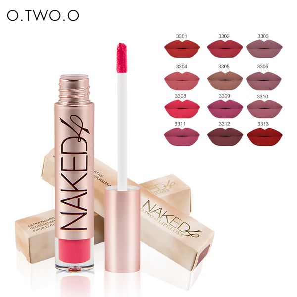 

lip gloss o.two.o 12colors sale cosmetics makeup long lasting waterproof easy to wear matte lipstick sly